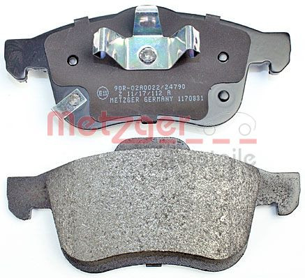 METZGER Bremsbelagsatz, Scheibenbremse